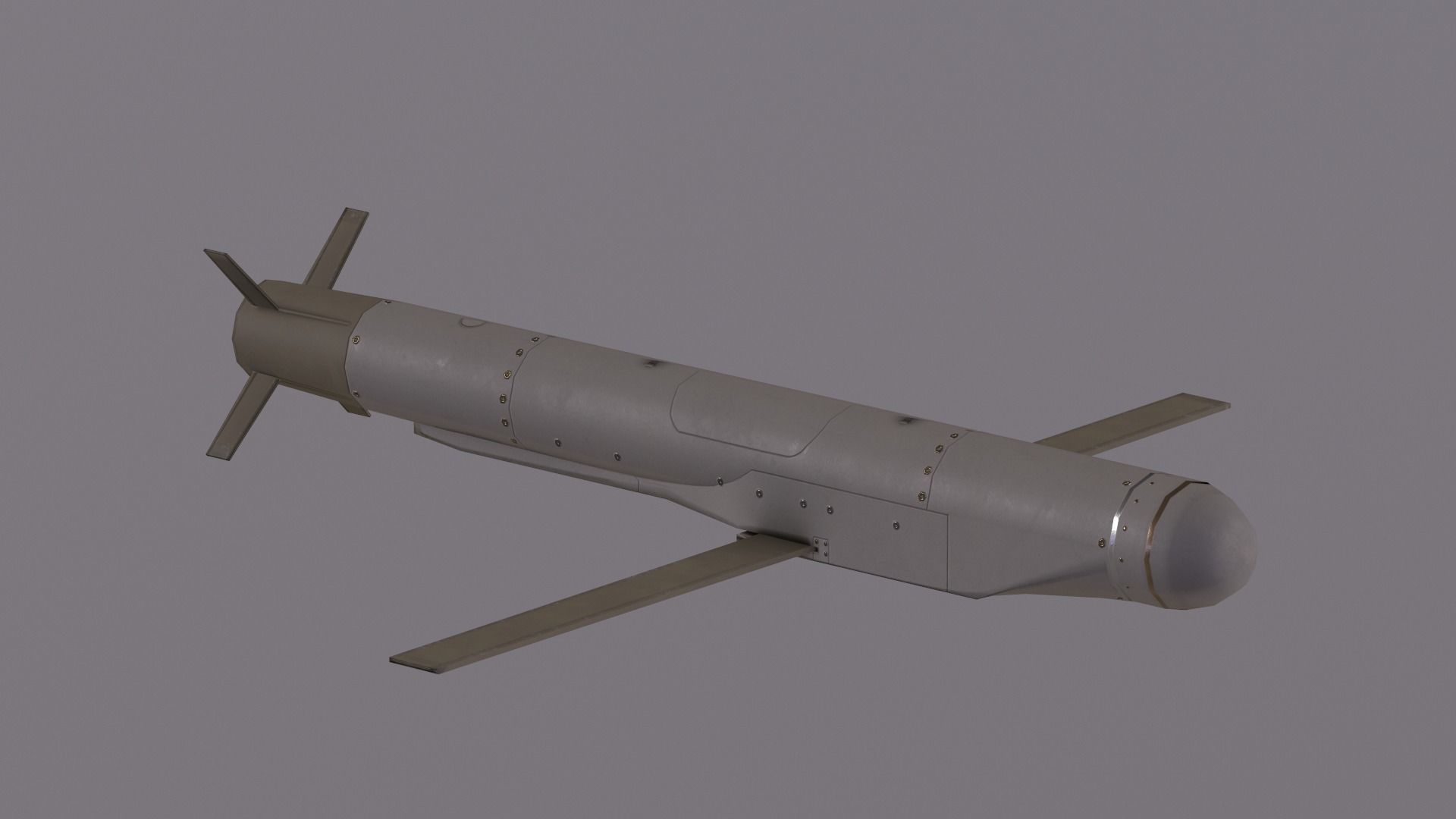 GBU-53 StormBreaker Small Diameter Bomb II Low-poly 3D model_1