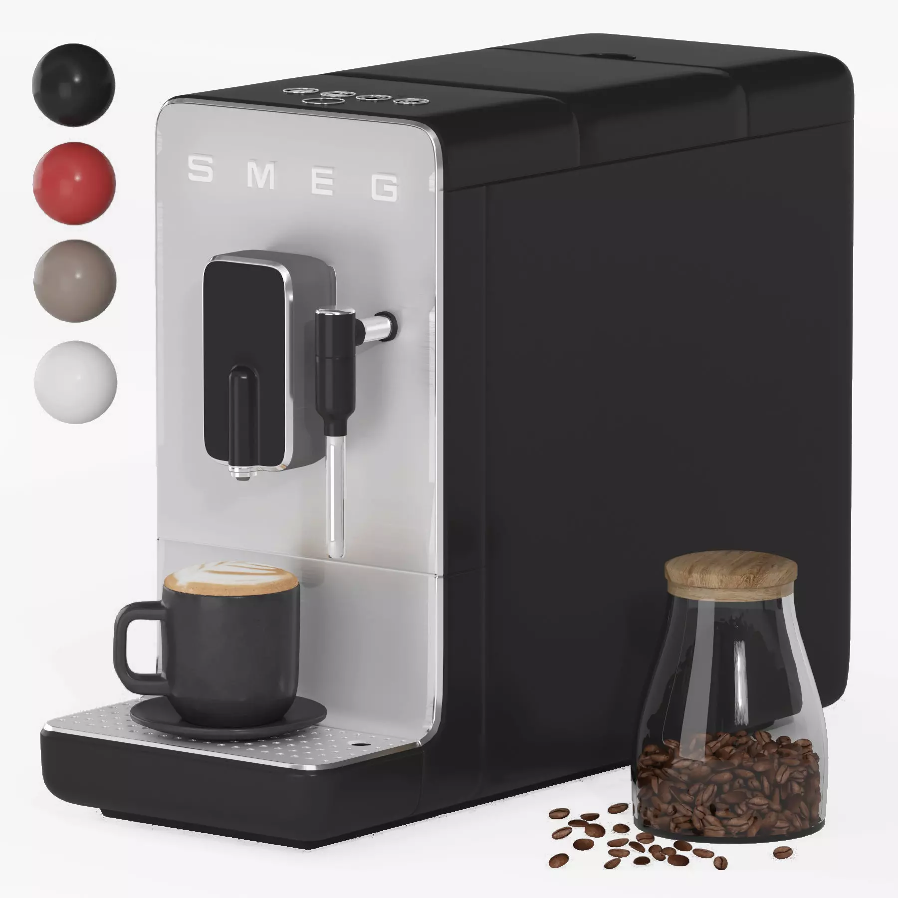 kitchen appliences001 Low-poly 3D model