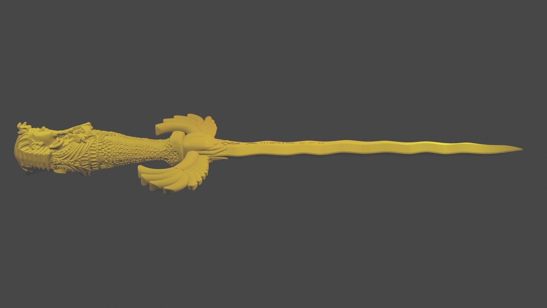 ANCIENT EGYPT DAGGER 3D print model_6