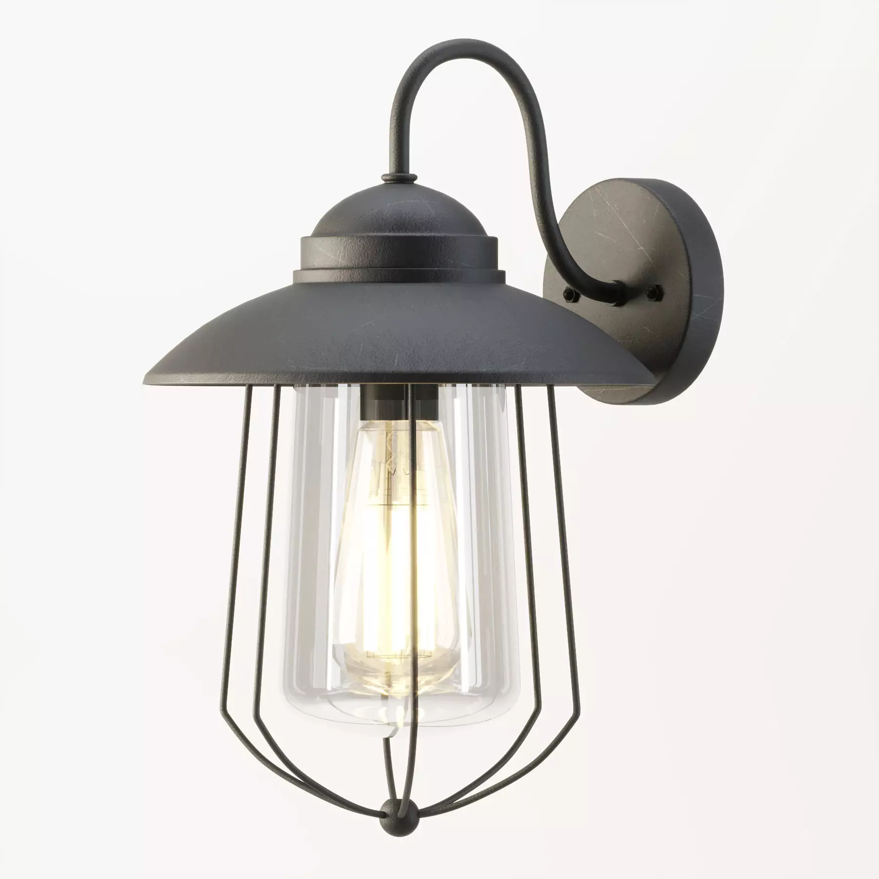 Chesworth Exterior Wall Light 3D model_0