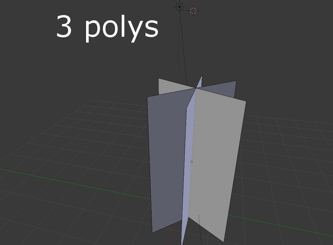 low poly spruce 2 christmas tree Low-poly 3D model_5