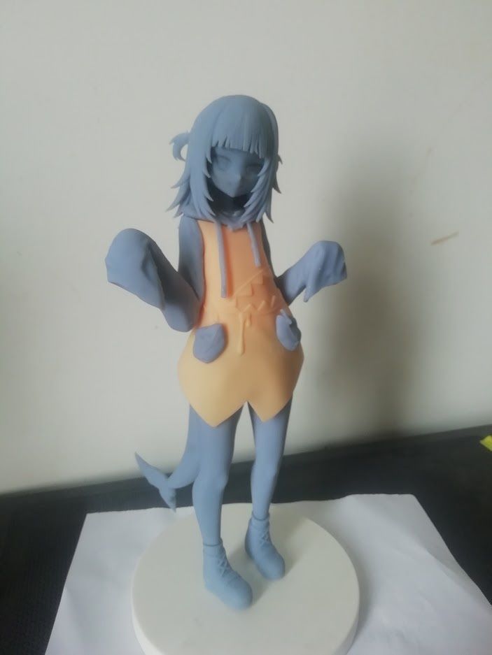 Hololive Gawr gura 3d print model 3D print model_10