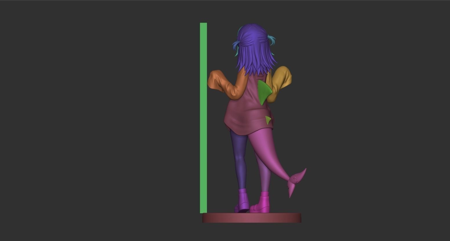 Hololive Gawr gura 3d print model 3D print model_7