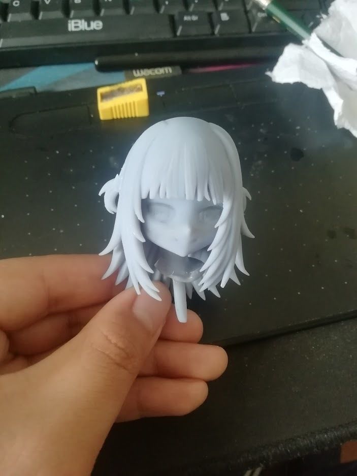 Hololive Gawr gura 3d print model 3D print model_13