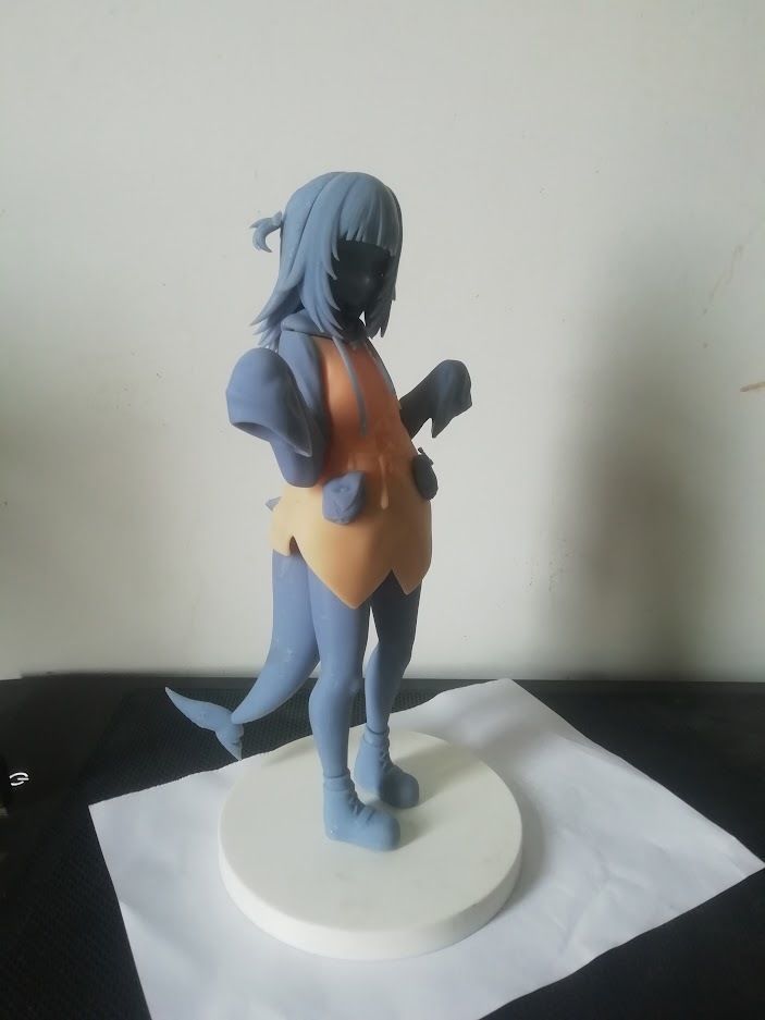Hololive Gawr gura 3d print model 3D print model_12