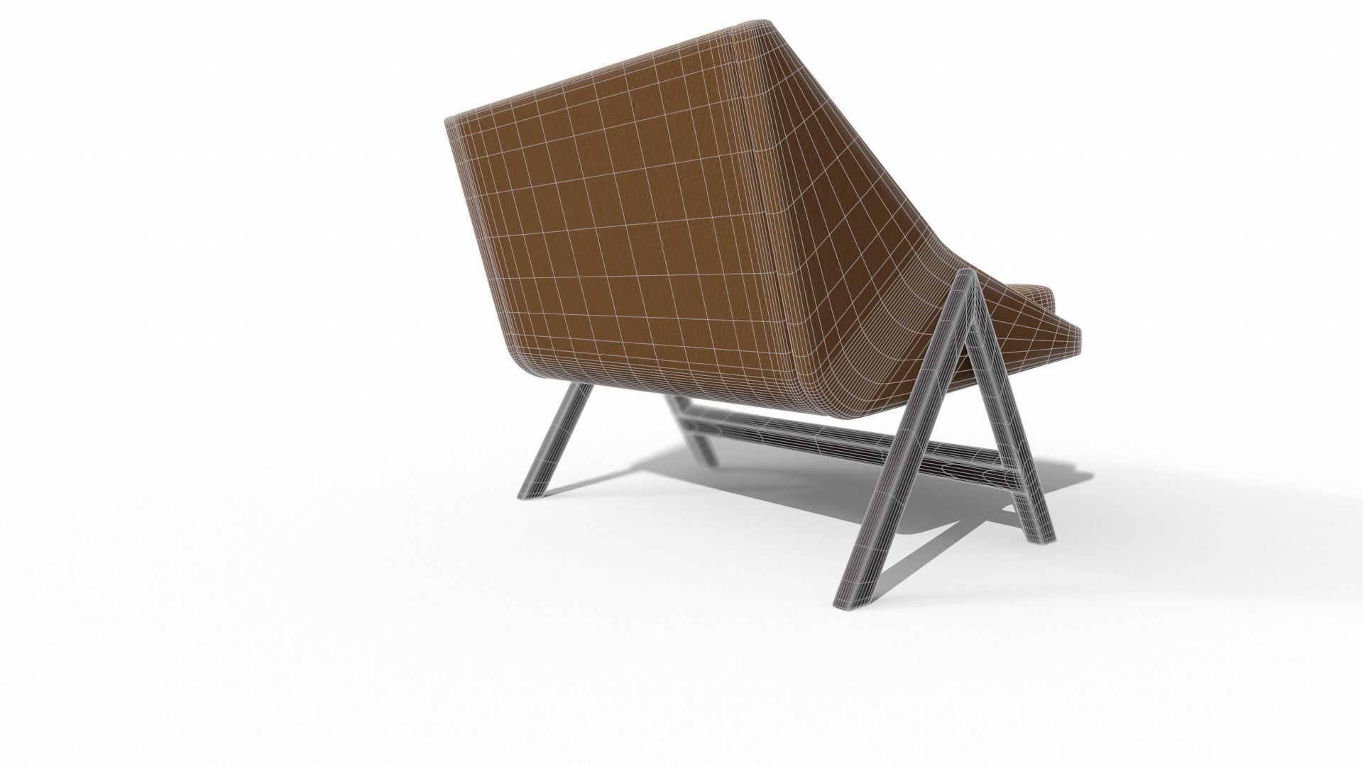Mod Triad Lounge Chair 3d model Free 3D model_6