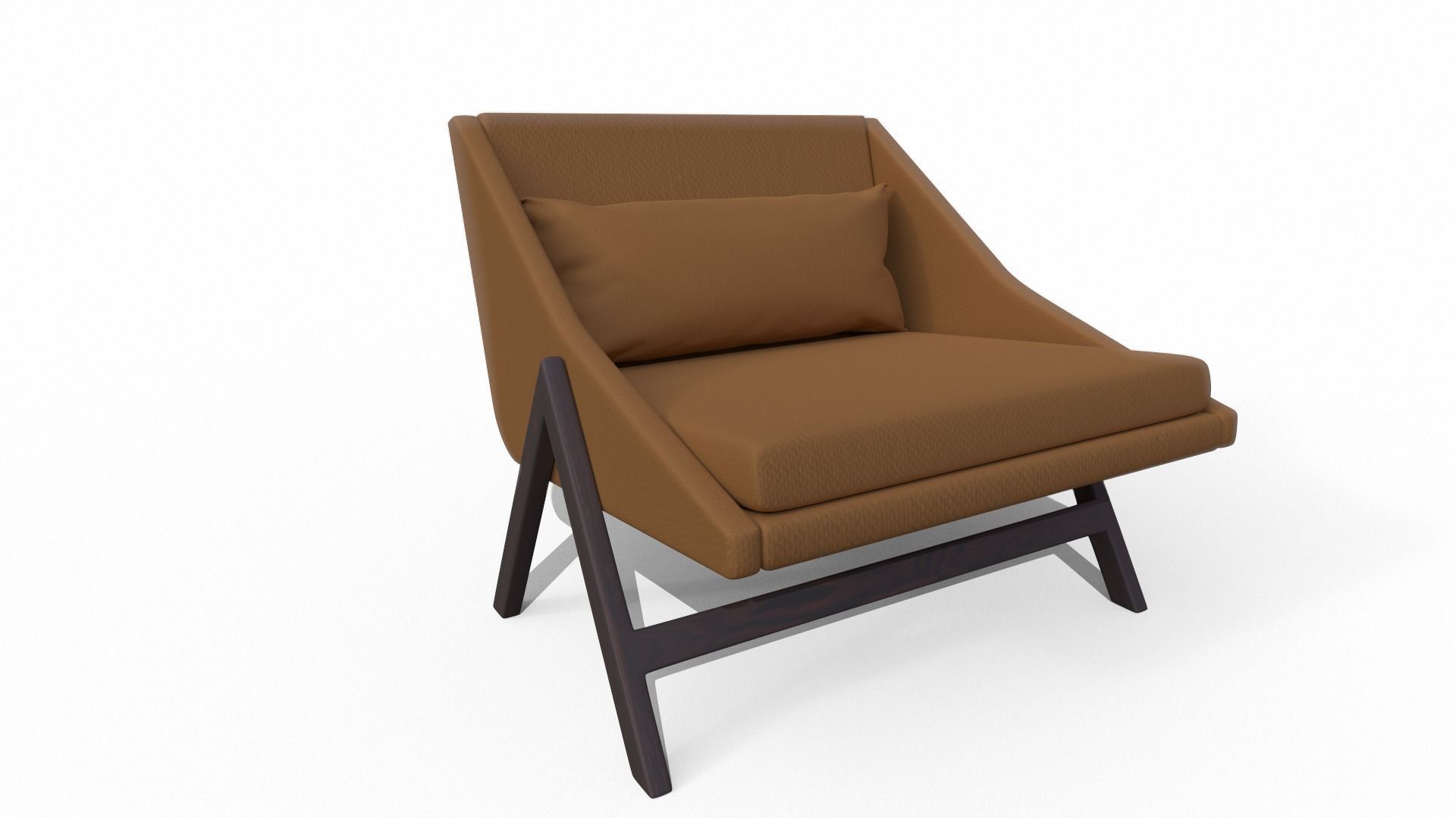 Mod Triad Lounge Chair 3d model Free 3D model_2