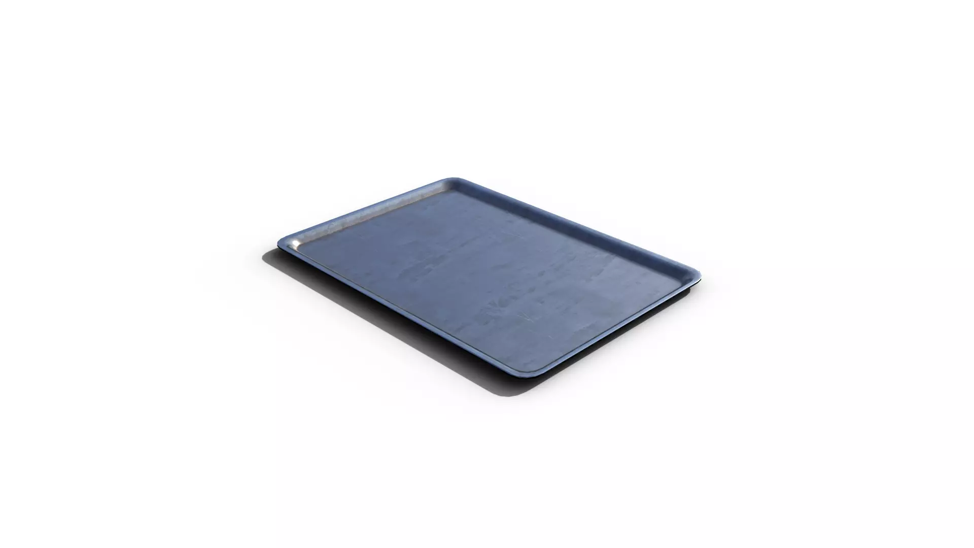 Lab Tray Low-poly 3D model_0