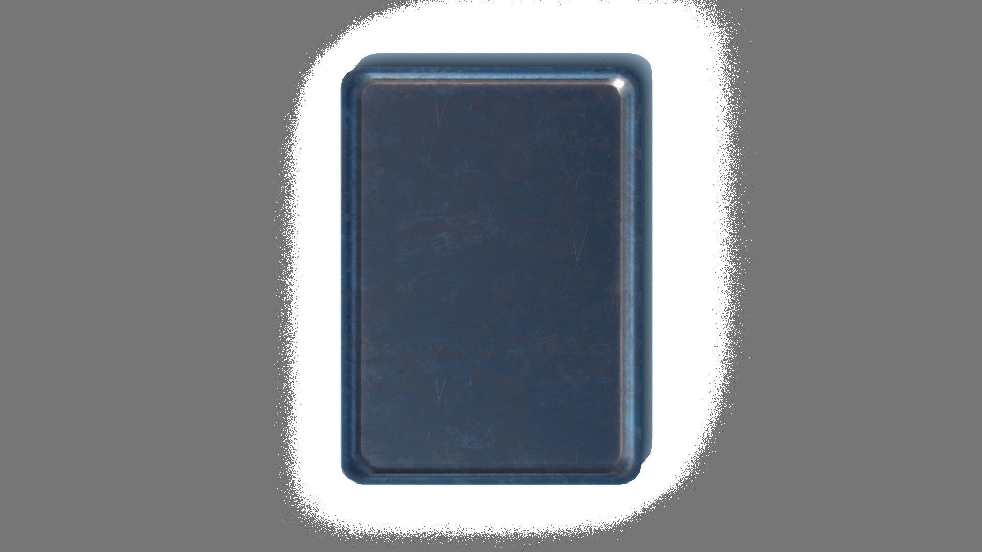 Lab Tray Low-poly 3D model_4