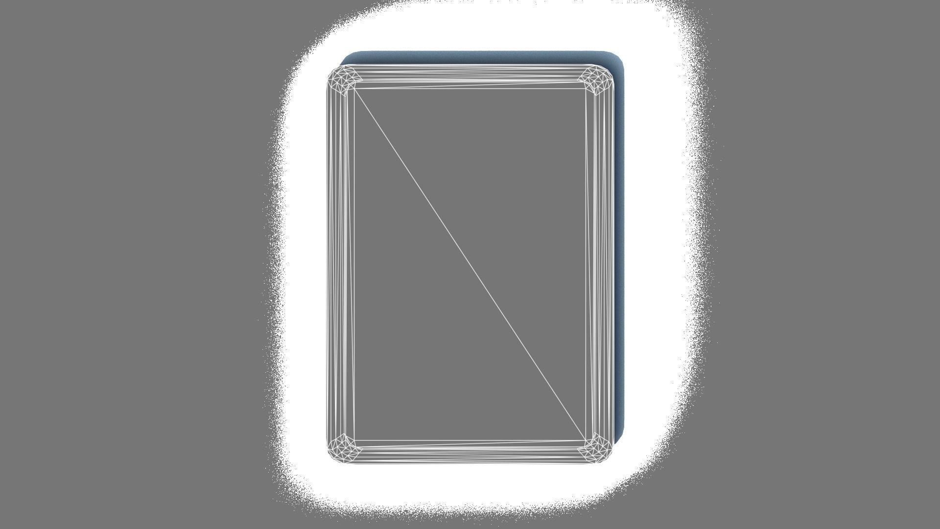 Lab Tray Low-poly 3D model_5