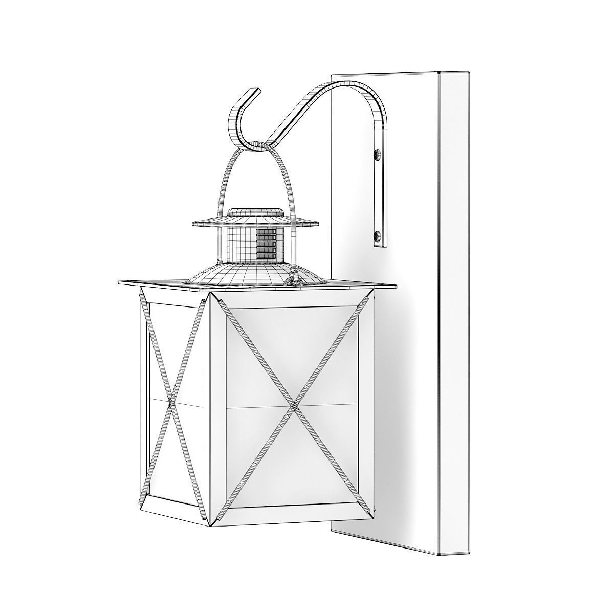 Candle Holder 3D model_3