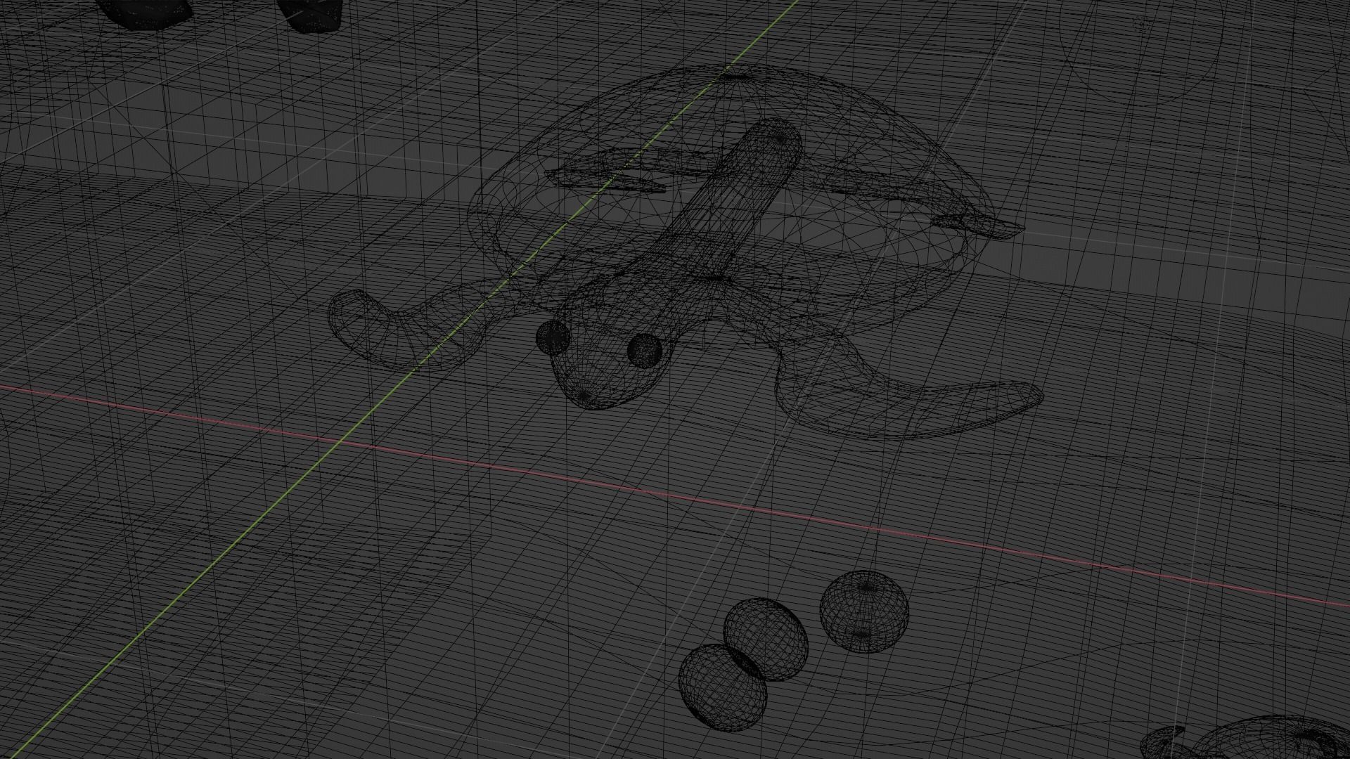 Stylised Cartoony Turtles on Beach 3D model_10