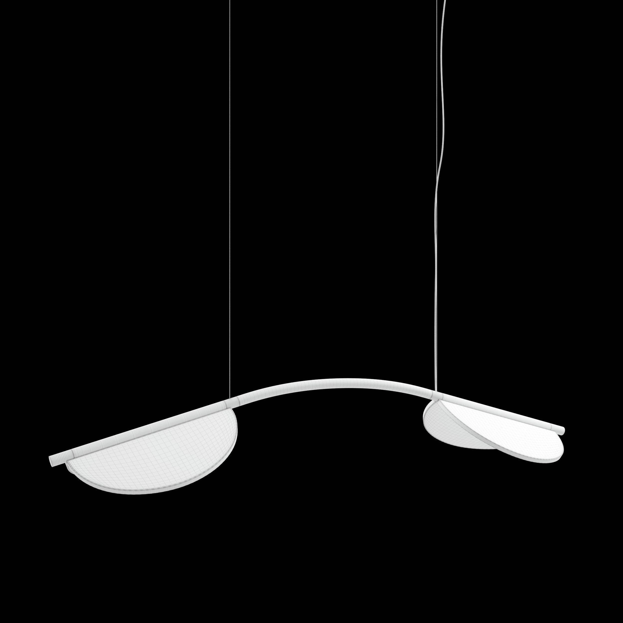 almendra arch suspension lamp by FLOS 3D model_5