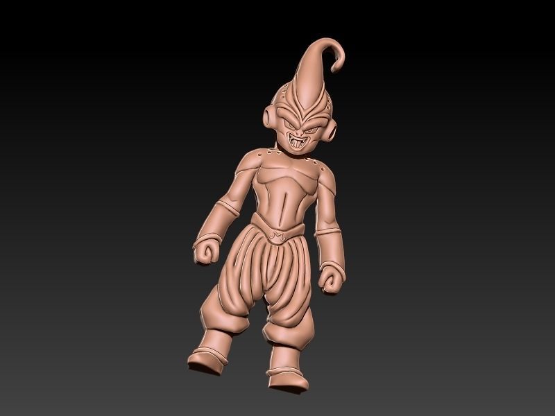Chibbi Dragon Ball 3d Model 3D print model_4