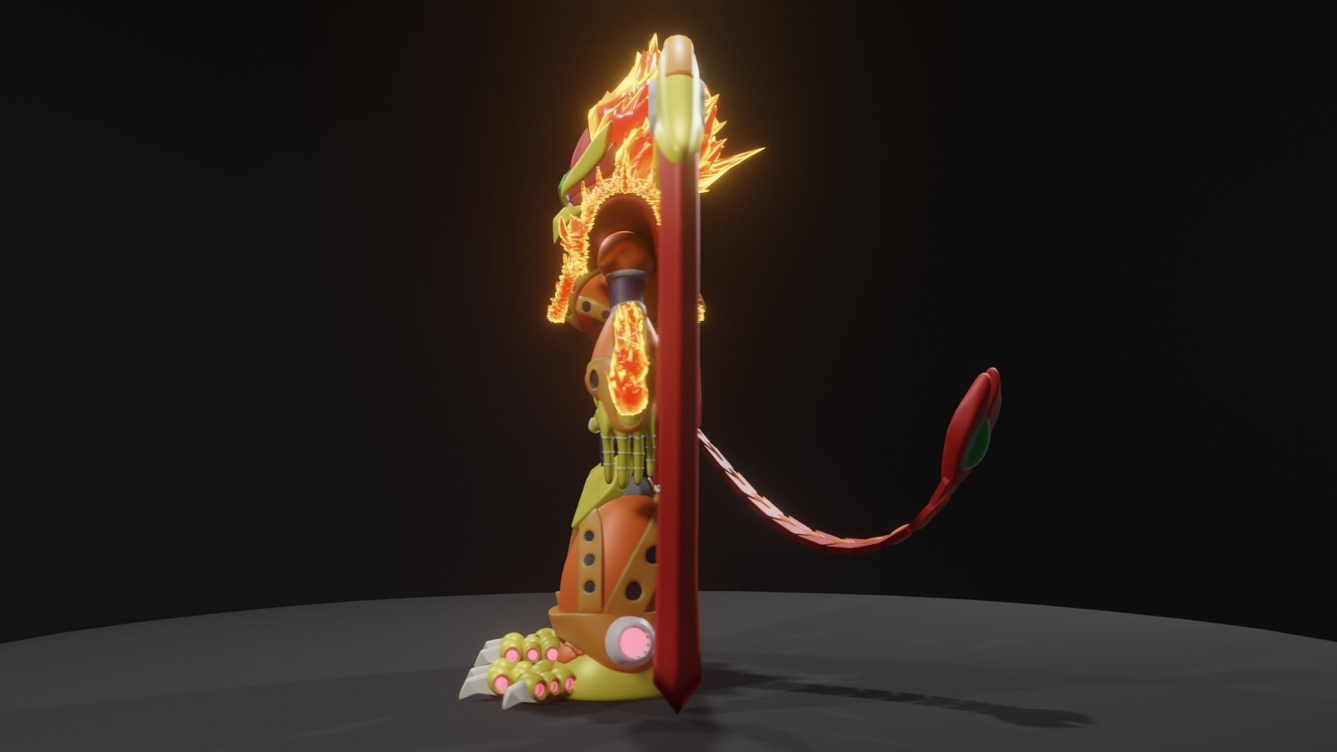 Blaze Heatnix 3D model_9