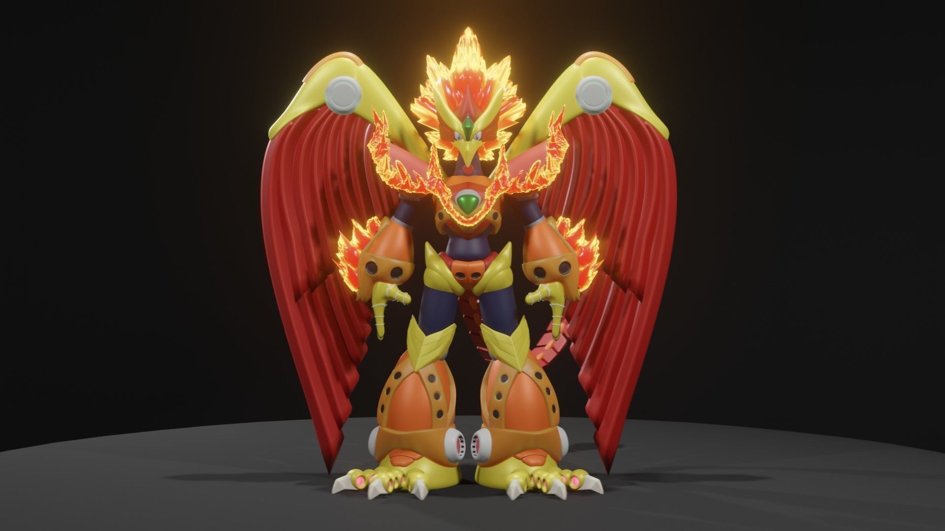 Blaze Heatnix 3D model_5