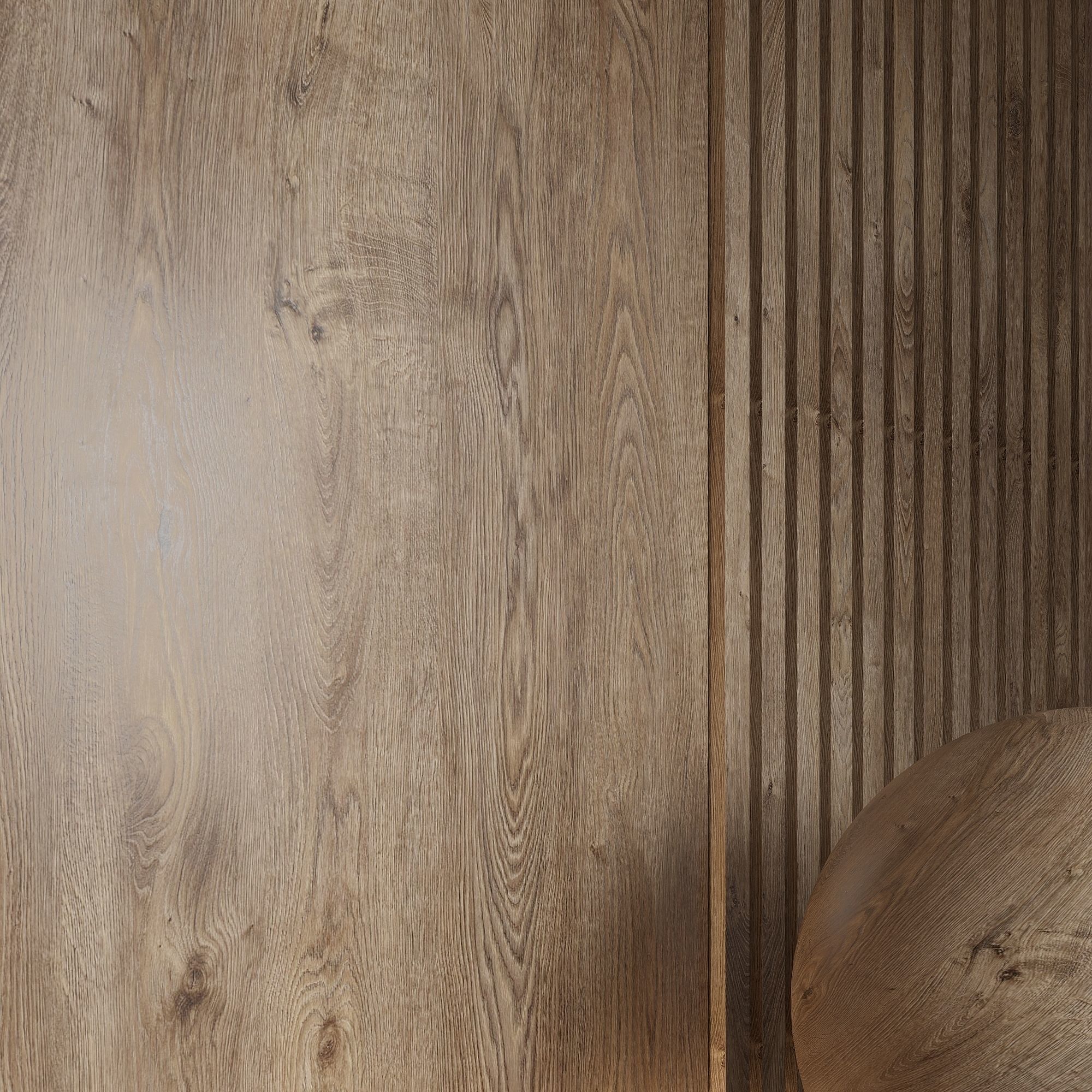 Seamless Wood Material Dark Brown Texture_1