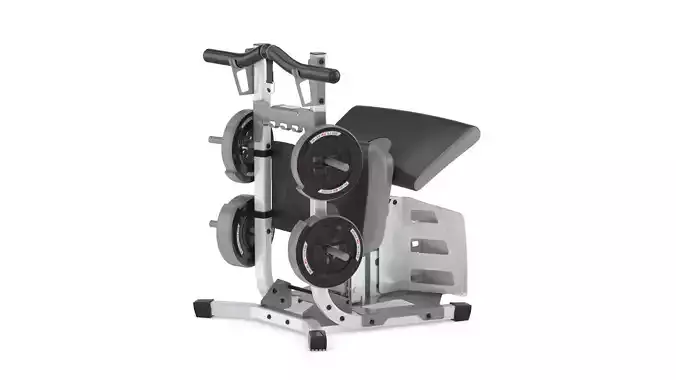 Bowflex Revolution Accessory Rack 3D model