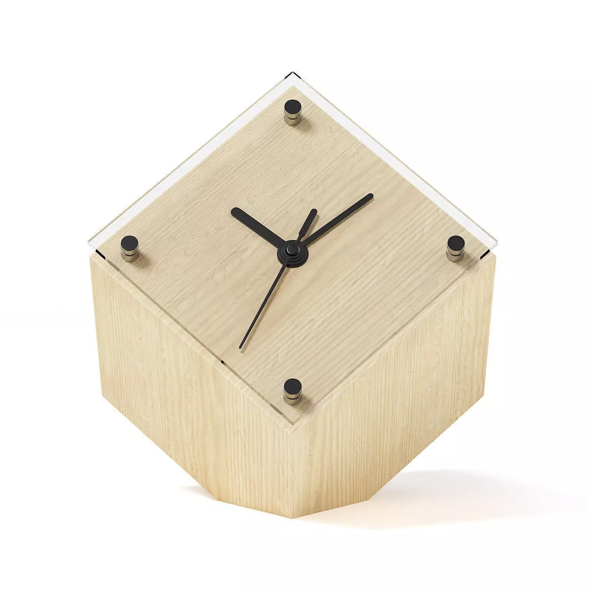 Cubic Clock 3D model_0