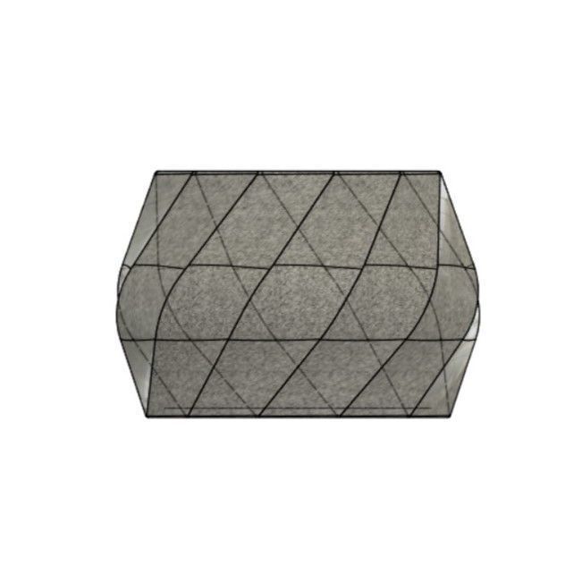 Poligonial Planter  3D print model_4