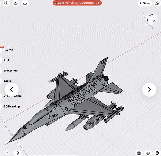F16 file 3D model