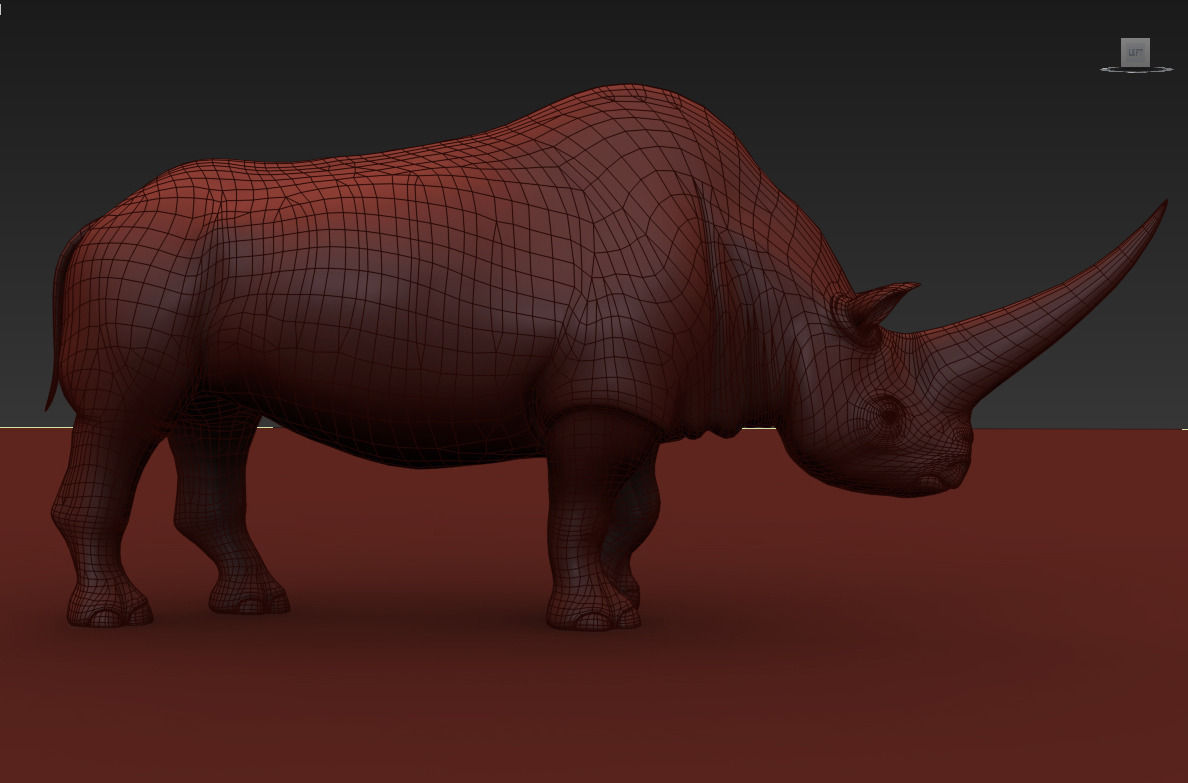 3D Wooly Elasmotherium Rhino 3D model_18