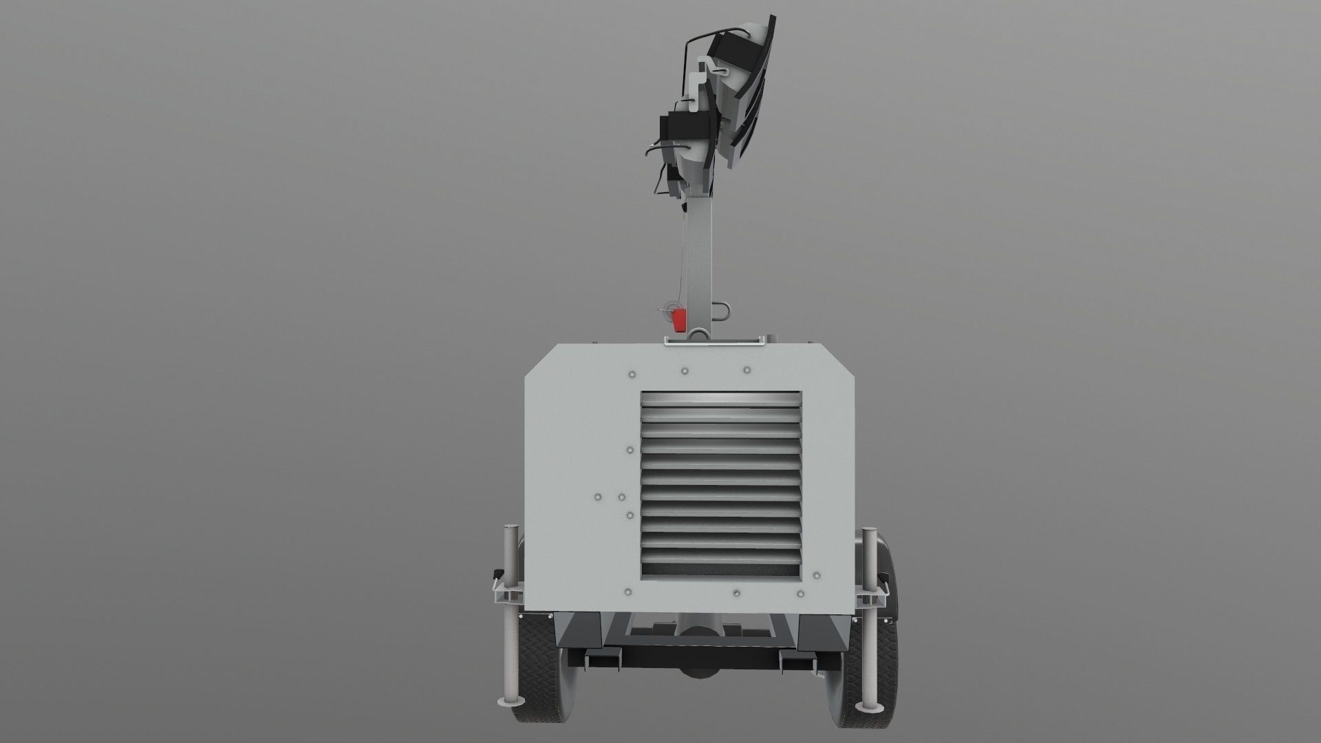 Tower Lamp 3D Model Low-poly 3D model_5