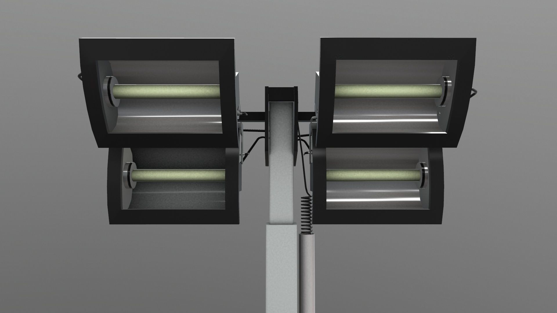 Tower Lamp 3D Model Low-poly 3D model_18