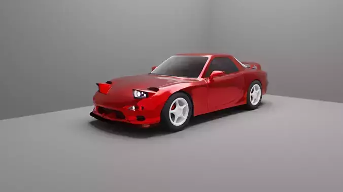 Mazda RX7 Free 3D model