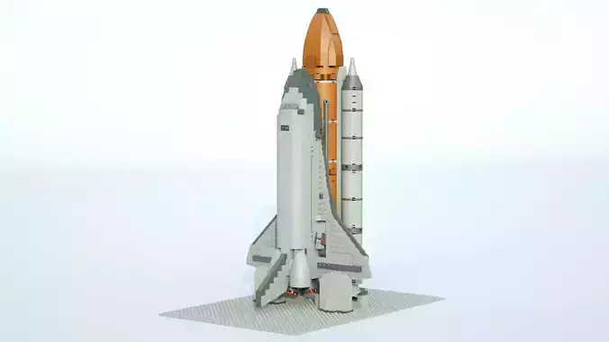LEGO Shuttle Adventure 3D model