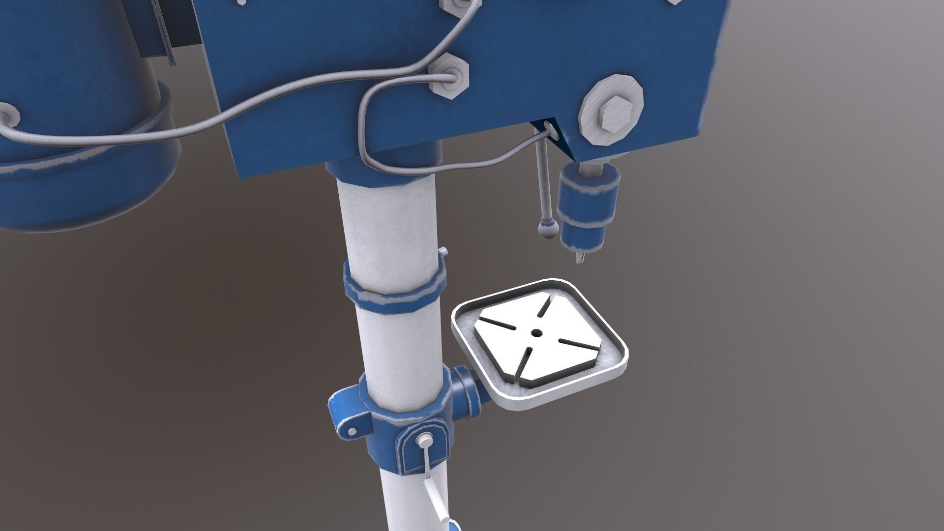 Drill Machine 3D Model  Low-poly 3D model_9