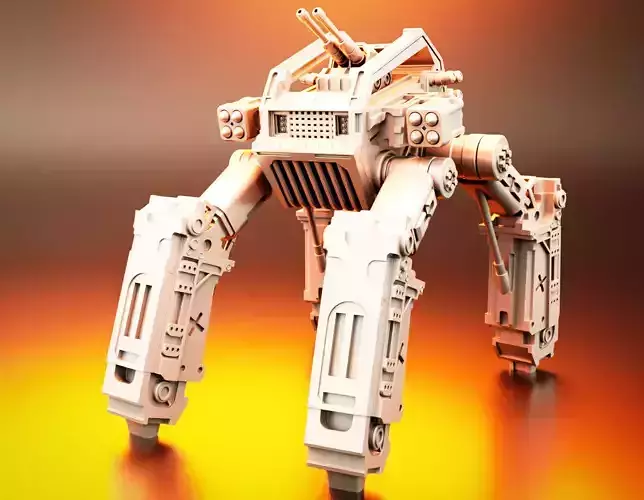 Robot tank 3D Print model 3D print model