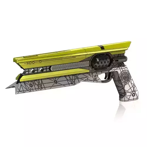 Sunshot Exotic Hand Cannon 3D print model
