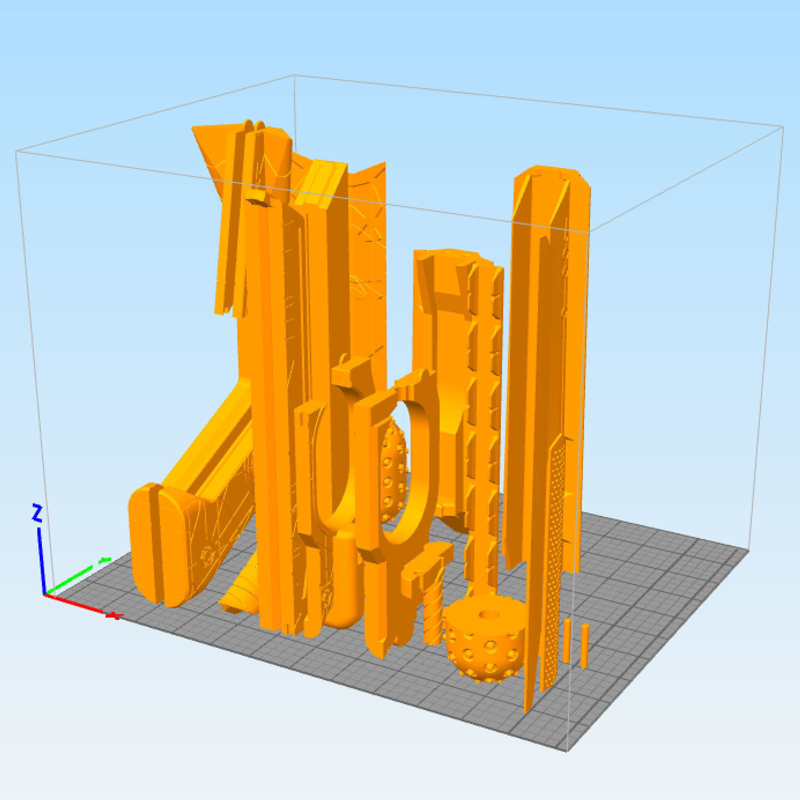 Sunshot Exotic Hand Cannon 3D print model_2