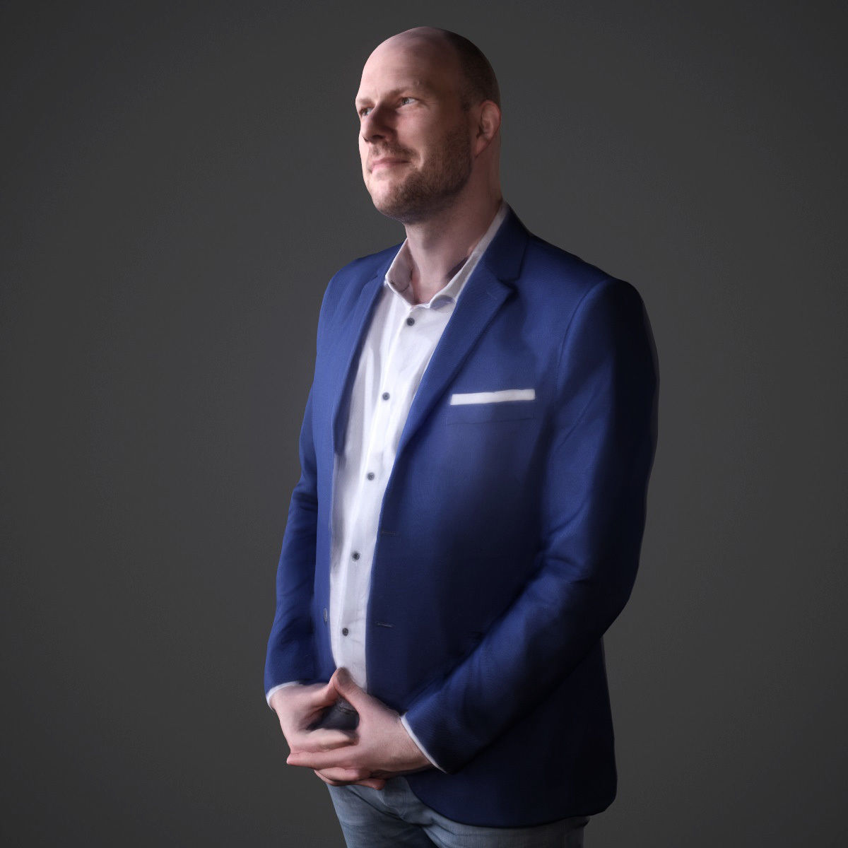 12 Casual Male Characters Low-poly 3D model_18