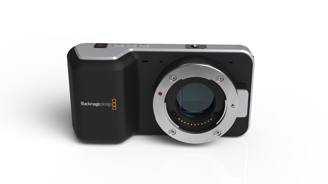 Blackmagic Pocket Cinema Camera 3D model