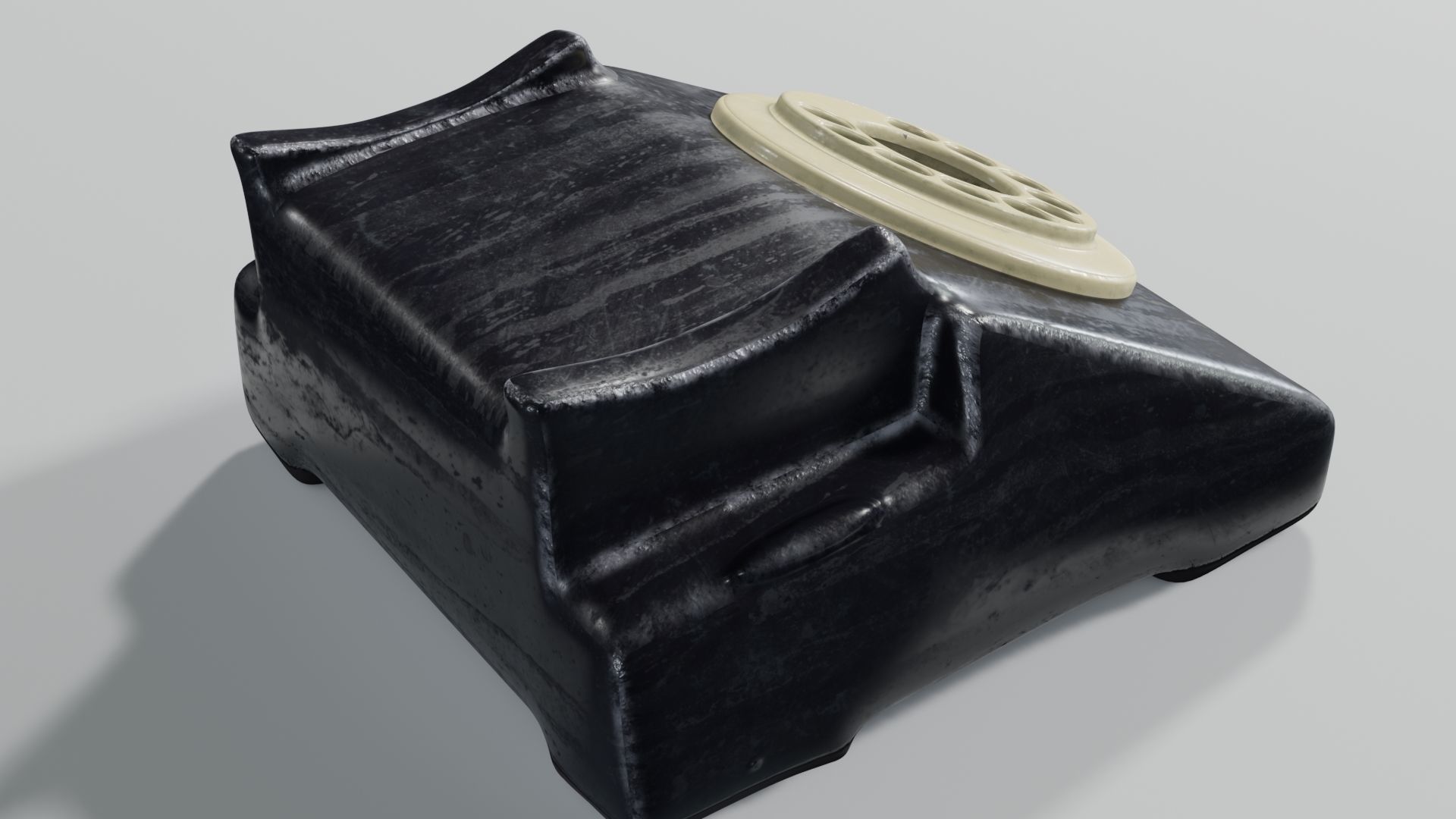 Old Telephone 3D model_8