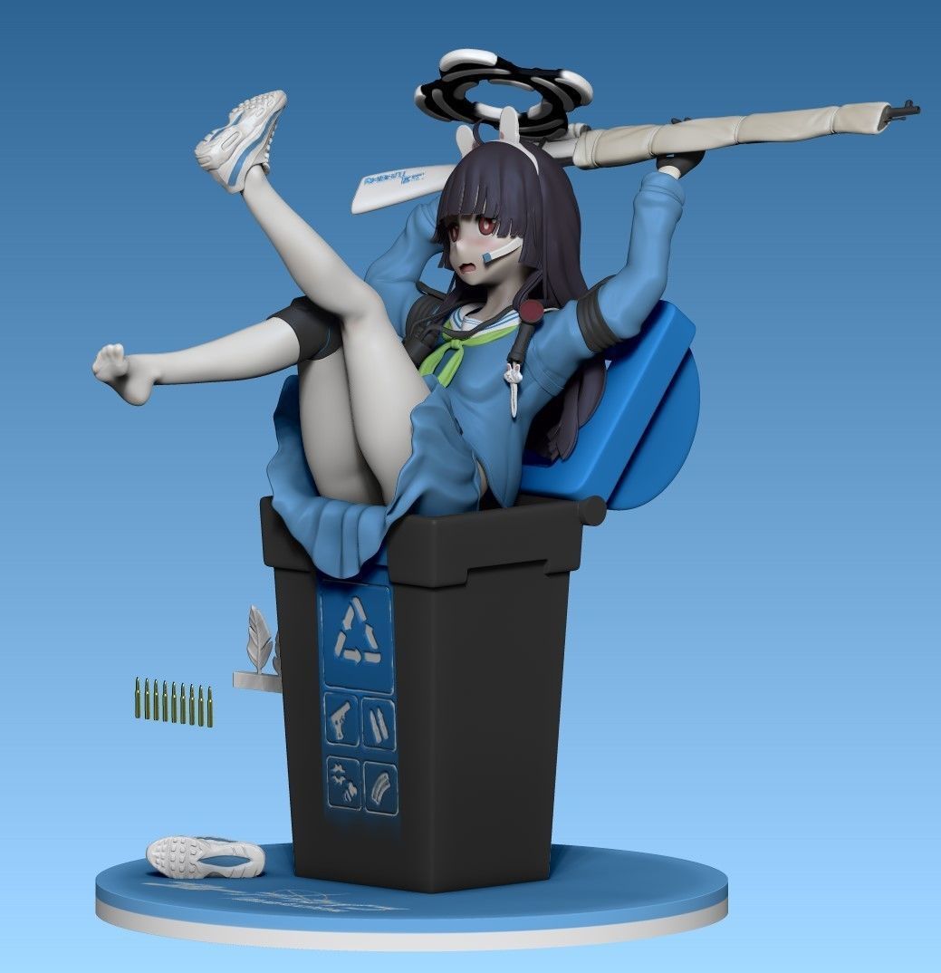 Miyu Kasumizawa - Blue Archive 3D print model_2