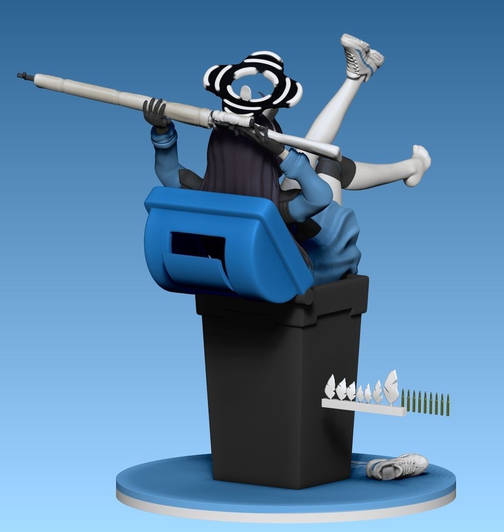 Miyu Kasumizawa - Blue Archive 3D print model_3