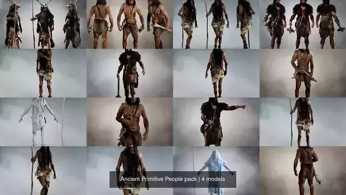 Ancient Primitive People pack
