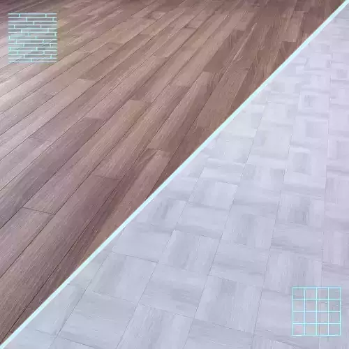 Parquet - Laminate - Wooden floor 2 in 1