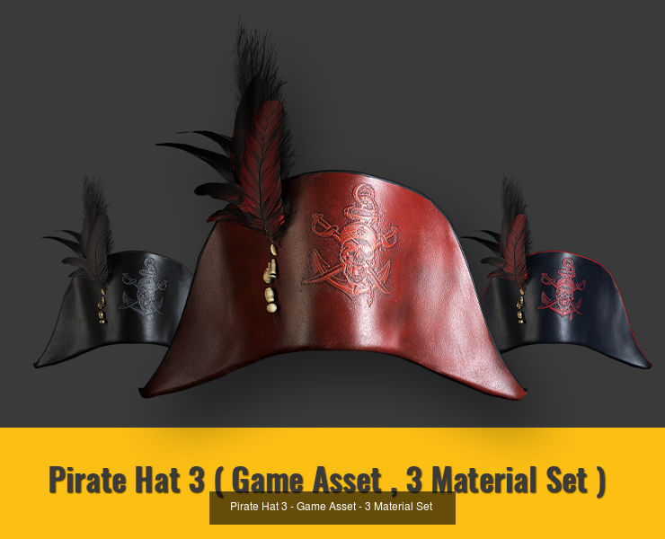 12 Pirate Hat Collection _6