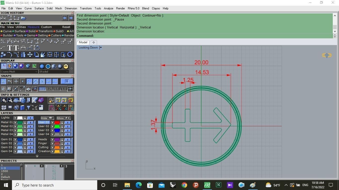 12 pendants symbolizing the Greek months 3D model_14