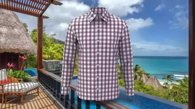 Men Slim Fit Casual Shirt Design