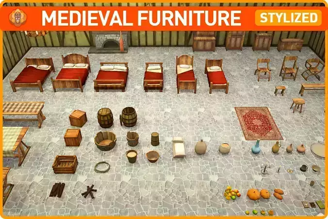 Medieval Furnitures