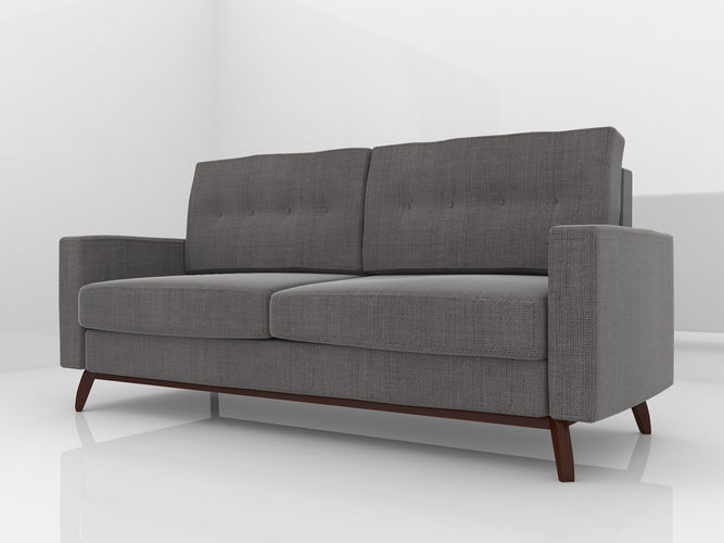 Modern couch Free 3D model