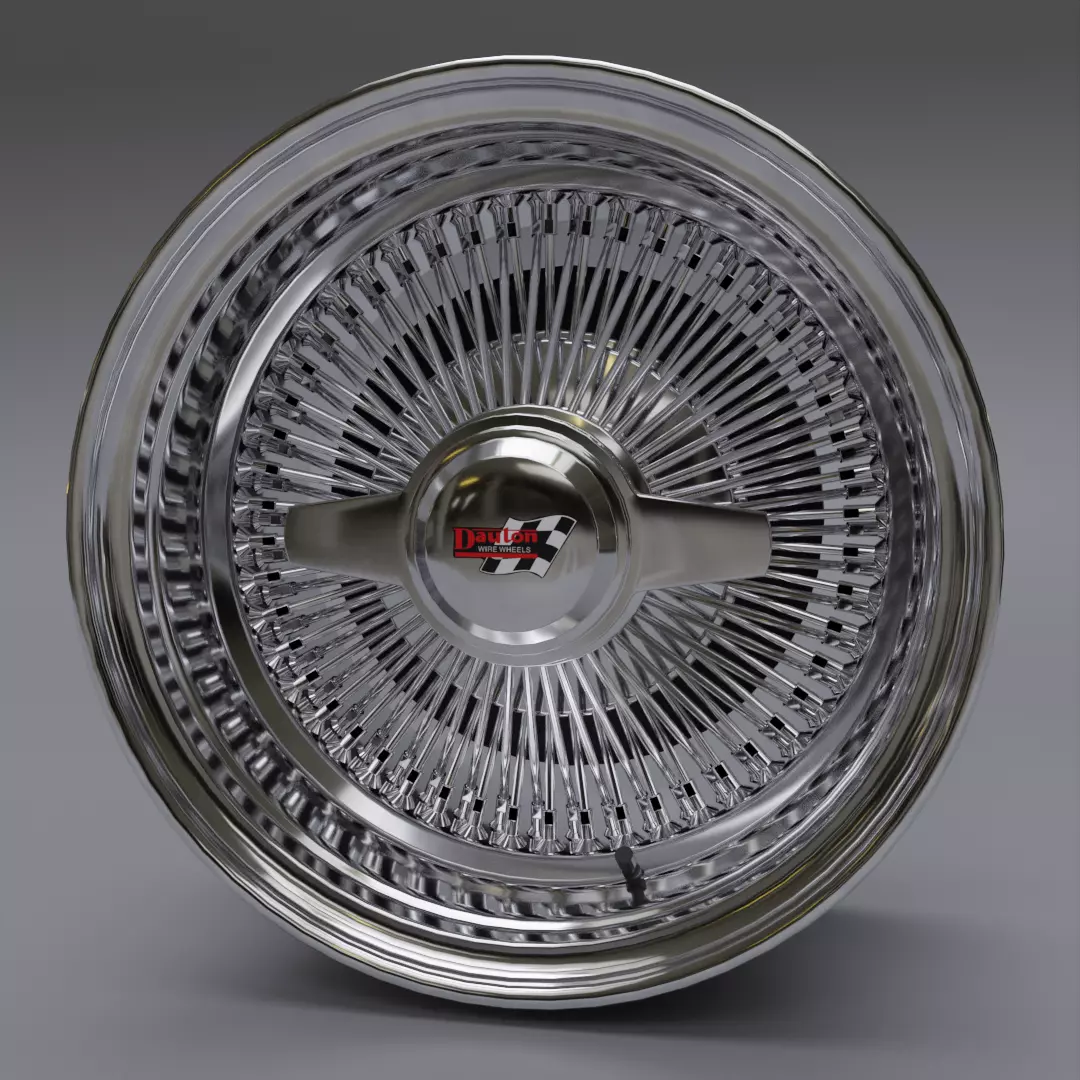 Dayton Wire Rims 3D model