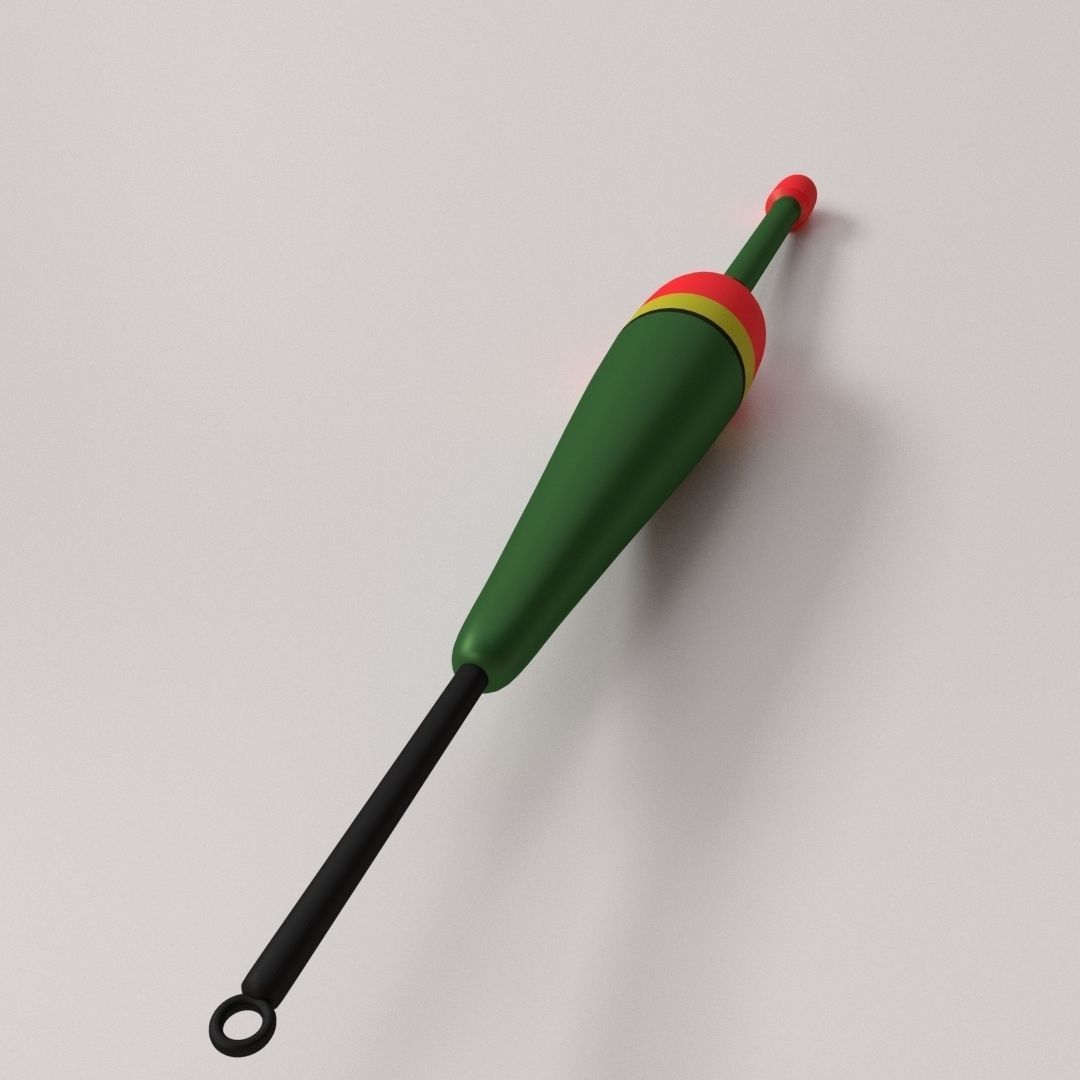 Fishing Float v3 3D model_1
