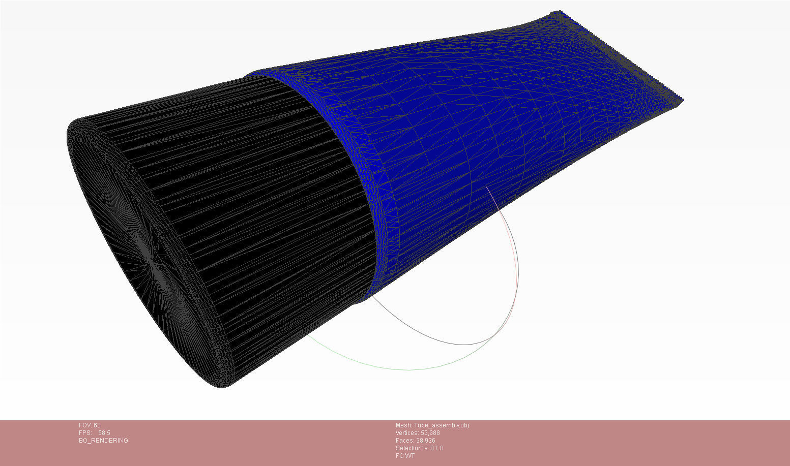 Tube with cover universal mockup 3D model_15