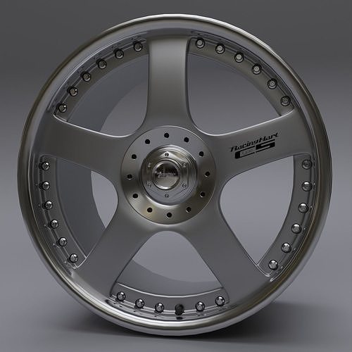 RacingHart C5 Rims 3D model